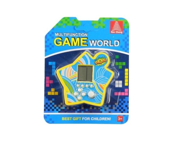 Import Leantoys Brick Game Electronic Tetris Portable Star