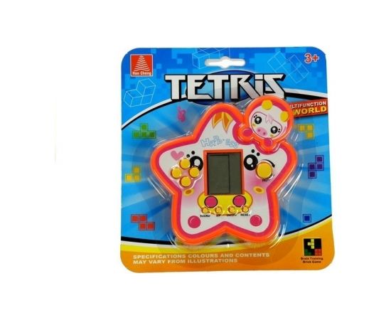 Import Leantoys Electronic Game Tetris Star Red