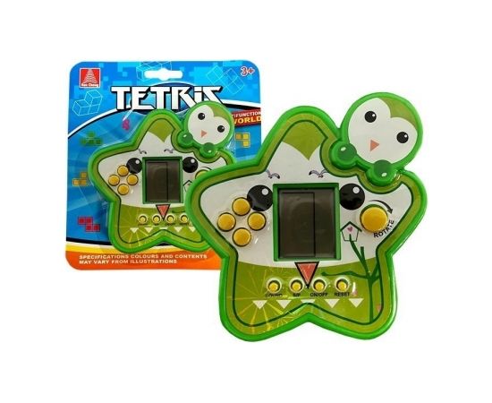 Import Leantoys Tetris Star Electronic Game - Green