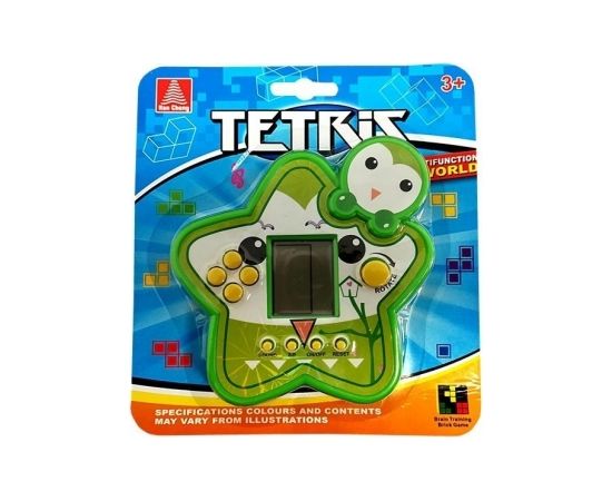 Import Leantoys Tetris Star Electronic Game - Green