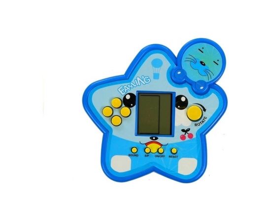 Import Leantoys Tetris Star Electronic Game - Blue