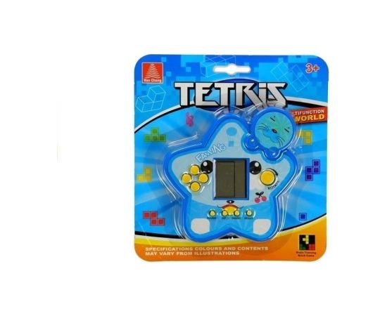 Import Leantoys Tetris Star Electronic Game - Blue
