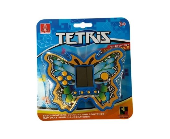 Import Leantoys Brick Game Tetris Butterfly Blue