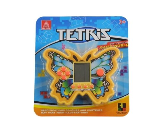 Import Leantoys Brick Game Tetris Butterfly Yellow
