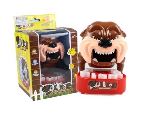 Import Leantoys Biting Bulldog Funny Dog Family Game