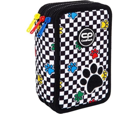 Triple decker pencil case with equipment CoolPack Jumper 3 Catch me Mugursomas