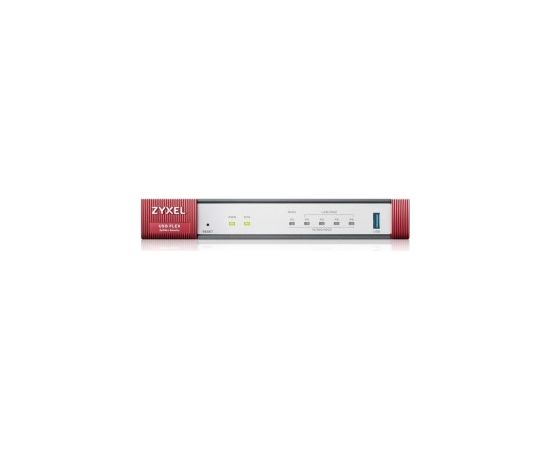 ZYXEL USG FLEX SERIES, 10/100/1000, 1*WAN, 4*LAN/DMZ PORTS, WIFI 6 AX1800, 1*USB (DEVICE ONLY)