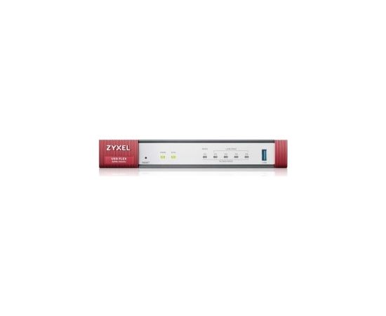 ZYXEL USG FLEX SERIES, 10/100/1000, 1*WAN, 4*LAN/DMZ PORTS, WIFI 6 AX1800, 1*USB (DEVICE ONLY)