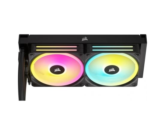 Corsair H100I Processor Liquid сooling kit 12 cm Black