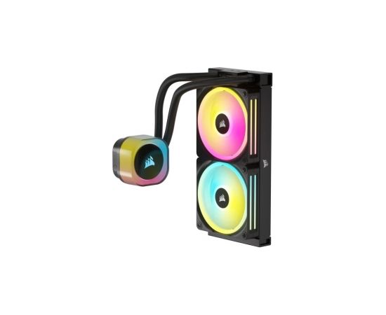 Corsair H100I Processor Liquid сooling kit 12 cm Black