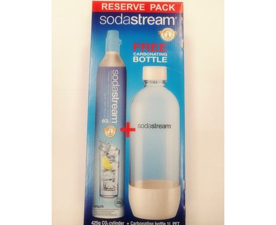SodaStream 1053000770 Alcojet CO2 papildus gāze + cilindrs + 1L PET pudele