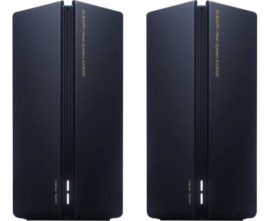 (Ir veikalā) WiFi maršrutētāju komplekts XIAOMI Mesh System AX3000 2-pack