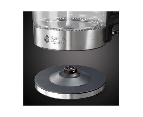 Russell Hobbs 21600-57 Tējkanna 1.7 L 2200 W Stainless steel, Transparent