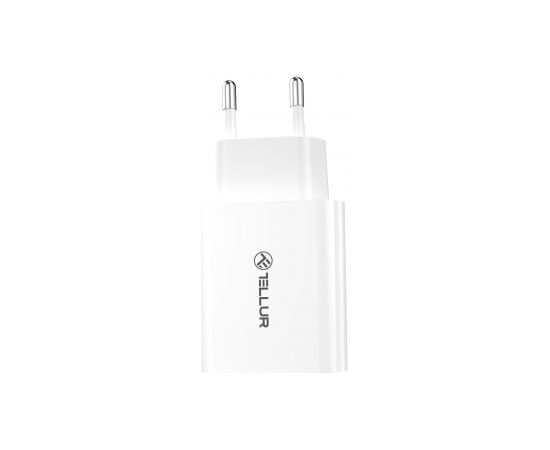 Tellur USB-A Wall Charger 18W with QC3.0 White