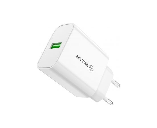 Tellur USB-A Wall Charger 18W with QC3.0 White