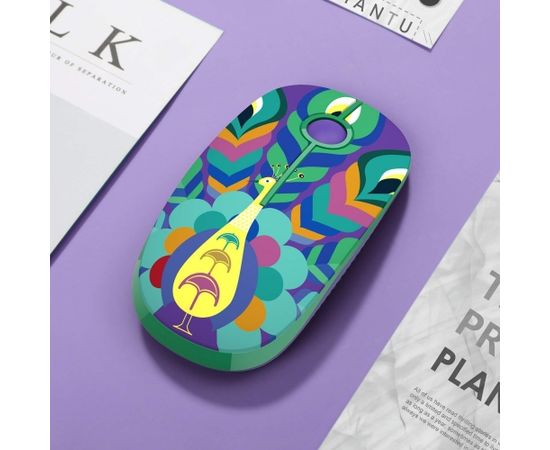 Tellur Kids Wireless Mouse Peacock