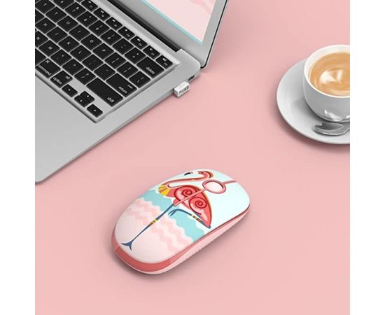 Tellur Kids Wireless Mouse Flamingo