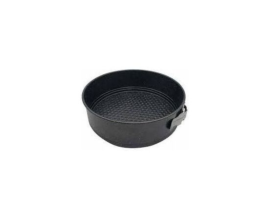 KINGHOFF Круглая форма с белыми мраморными точками-18x6.8см