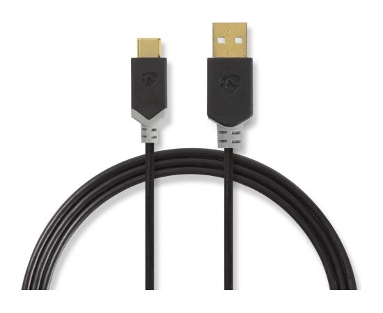 NEDIS CCBW60601AT30 Кабель USB 2.0 | USB-A male | USB-C™ male | 60 W | 480 Mbps | 1.00 m