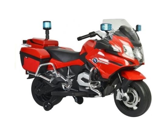 Lean Sport BMW R1200 policjas lektriskais motocikls, sarkans