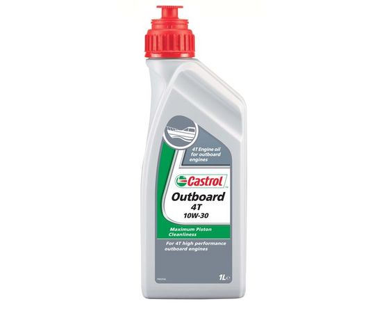 CASTROL Outboard 4T 10W30 (1L). Pussintētiska motoreļļa laivu piekaramajiem 4-taktu motoriem. API SL/CF