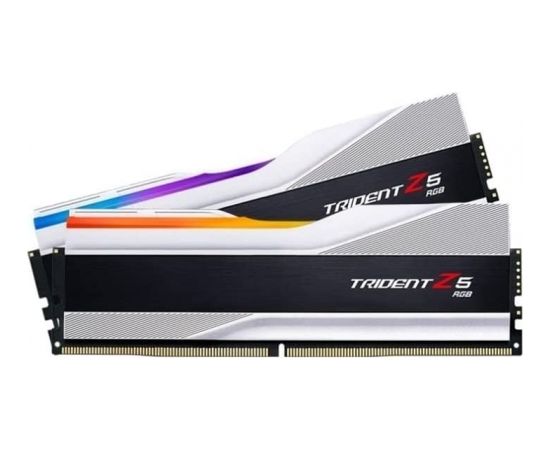 G.Skill DDR5 32GB - 8000 - CL - 38 - Dual-Kit - DIMM - F5-8000J3848H16GX2-TZ5RS, Trident Z5 RGB, XMP, silver/black