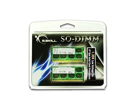 G.Skill DDR3 SO-DIMM 8GB 1600-999 SL Dual