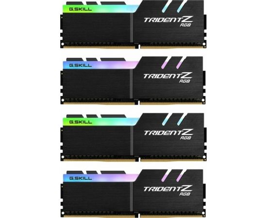 G.Skill DDR4 64GB -3600 - CL - 18 - Quad Kit, Trident Z RGB (black, F4-3600C18Q-64GTZR)