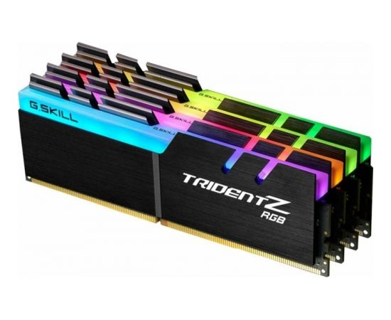 G.Skill DDR4 64GB -3600 - CL - 18 - Quad Kit, Trident Z RGB (black, F4-3600C18Q-64GTZR)