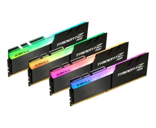 G.Skill DDR4 - 32GB -3600 - CL - 16 - Quad Kit, Trident Z RGB (black, F4-3600C16Q-32GTZRC)
