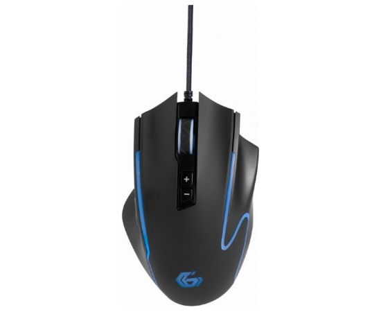 Gembird MUSG-RAGNAR-RX300 USB gaming RGB backlighted mouse, 8 buttons