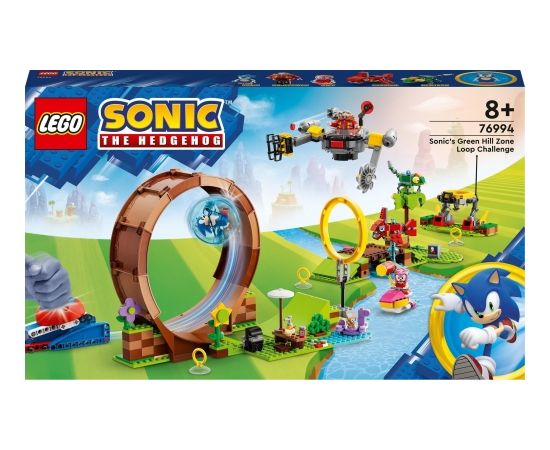 LEGO Sonic the Hedgehog Sonic — wyzwanie z pętlą w Green Hill (76994)