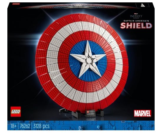 LEGO 76262 Marvel Super Heroes Captain Americas Schild Kapteiņa Amerikas vairogs