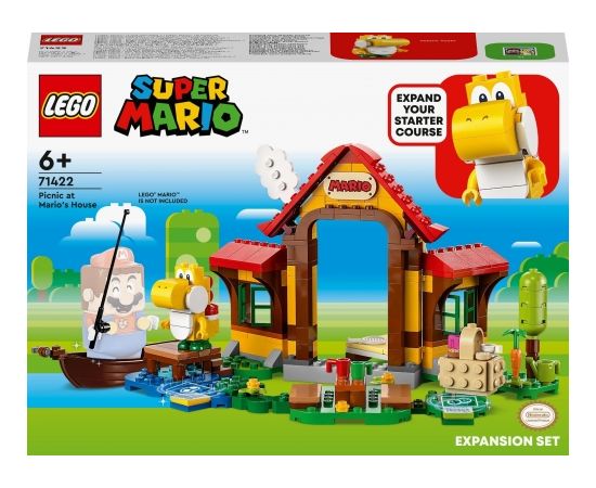 LEGO Super Mario Piknik w domu Mario — zestaw rozszerzający (71422)