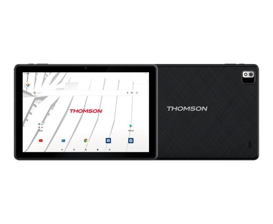 THOMSON TEO10 LTE, 10.1-inch (1920x1200) FHD IPS display, Quad Qore MTK8766, 4 GB RAM, 128 GB ROM, 1xNanoSim, 1xMicroSD, 1xUSB3.0TypeC, 2.0MP front camera, 5.0MP rear camera, WiFi AC, 4G LTE, BT 5.0, 6000mAh 3.7V battery, Plastic/Black, Android 13