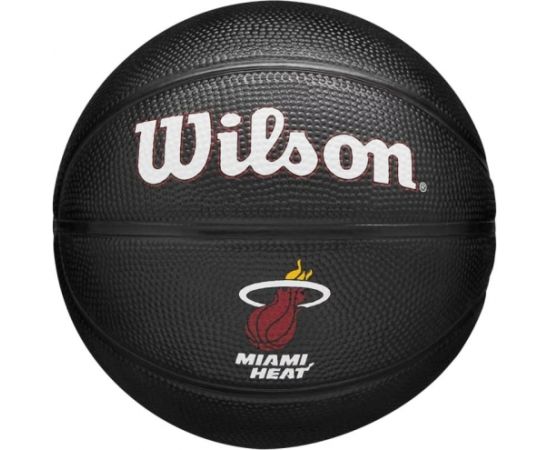 Basketball Wilson Team Tribute Miami Heat Mini Ball Jr. WZ4017607XB (3)