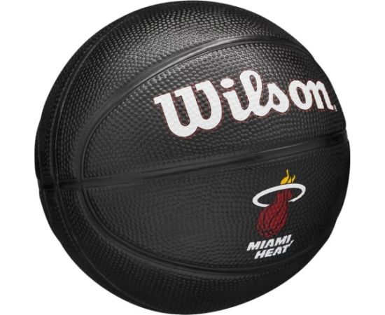 Basketball Wilson Team Tribute Miami Heat Mini Ball Jr. WZ4017607XB (3)