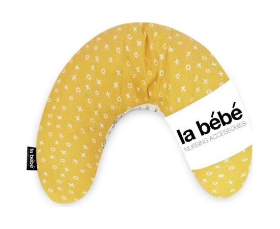 La Bebe™ Nursing La Bebe™ Mimi Pillow Art.101709 TicTacToe  Подкова для сна, кормления малыша (гречиха) 19x46cm купить по выгодной цене в BabyStore.lv