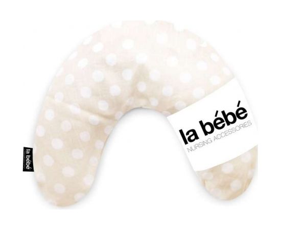 La Bebe™ Nursing La Bebe™ Mimi Nursing Cotton Pillow Art.73388 Dots Atbalsta pakaviņš spilventiņš 19x46cm ceļojumiem