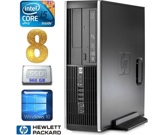 HP 8100 Elite SFF i5-650 8GB 960SSD DVD WIN10