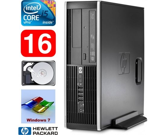 HP 8100 Elite SFF i5-650 16GB 250GB DVD WIN7Pro