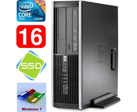 HP 8100 Elite SFF i5-650 16GB 120SSD DVD WIN7Pro