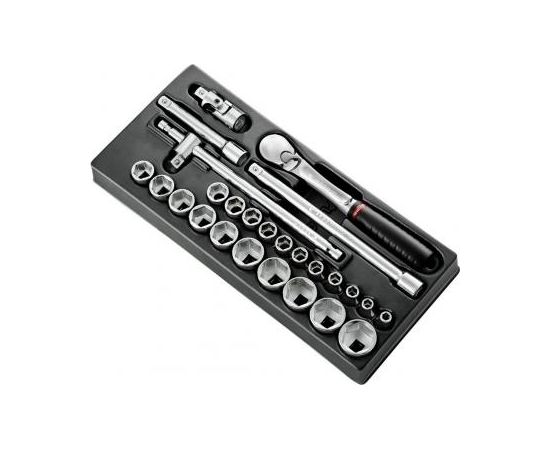 Uzgriežņa galviņu komplekts Facom MOD.SL161-46; 1/2''; 10-32 mm Mehāniskie instrumenti