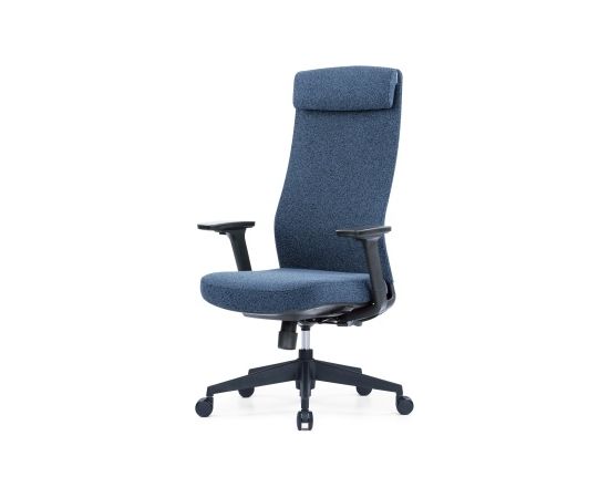 Up Up Ankara ergonomic office chair Black, Blue fabric