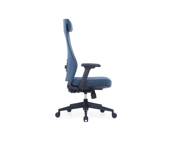 Up Up Ankara ergonomic office chair Black, Blue fabric