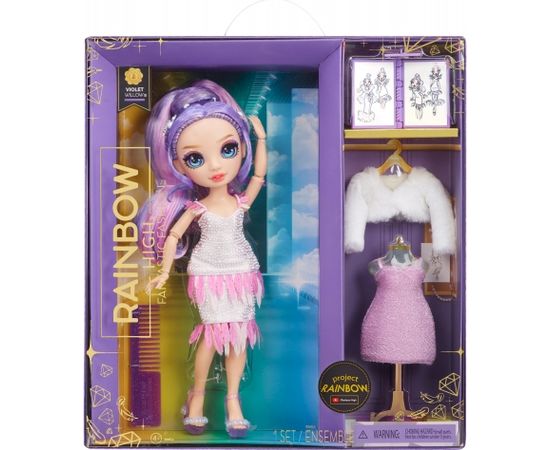 Rainbow High lelle Fantastic Fashion, 33 cm Lelles