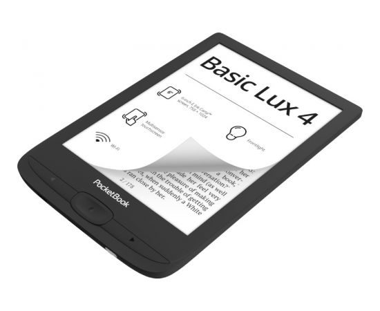 PocketBook e-reader Basic Lux 4 6" 8GB, black