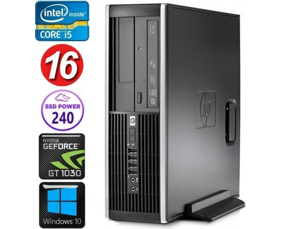 HP 8100 Elite SFF i5-750 16GB 240SSD GT1030 2GB DVD WIN10