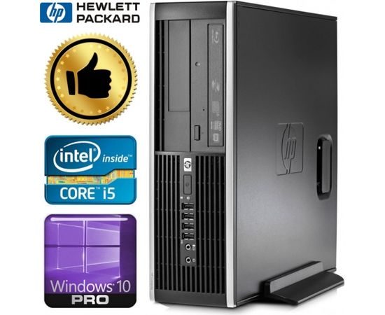 HP 8100 Elite SFF i5-750 4GB 480SSD GT1030 2GB DVD WIN10PRO/W7P
