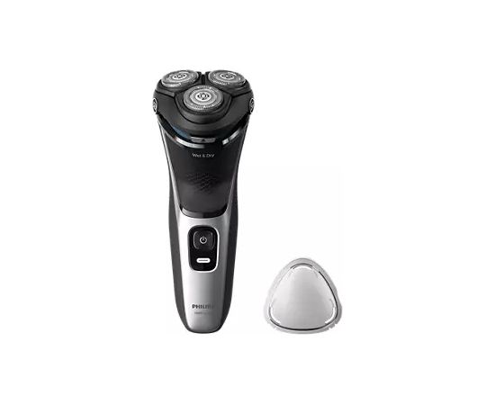 Philips Shaver Series 3000, Wet& Dry skuveklis (lādējams), light silver - S3143/00